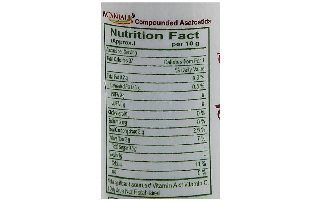 Patanjali Bandhani Hing    Plastic Bottle  10 grams